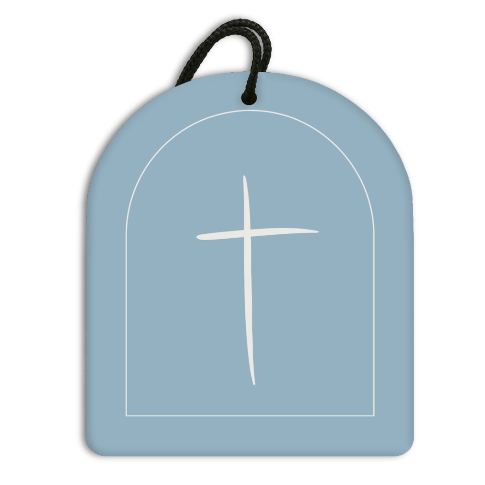 Simple Blue Cross - Blueberry