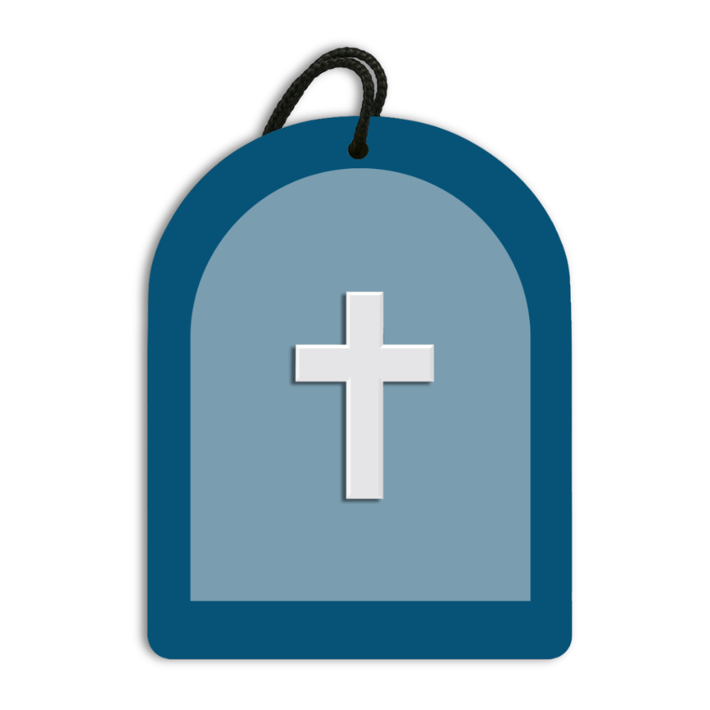 Steel Blue Cross – Blueberry