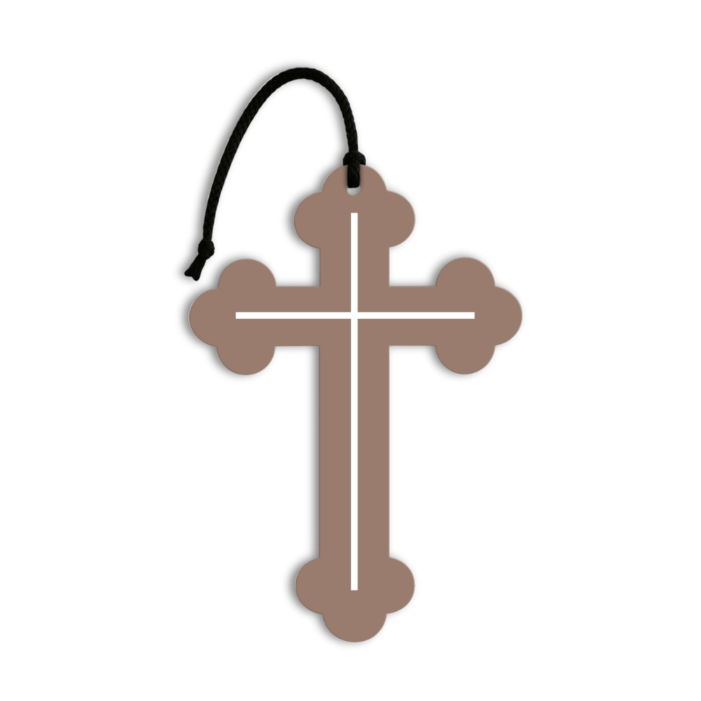 Coco Brown Cross – Coconut