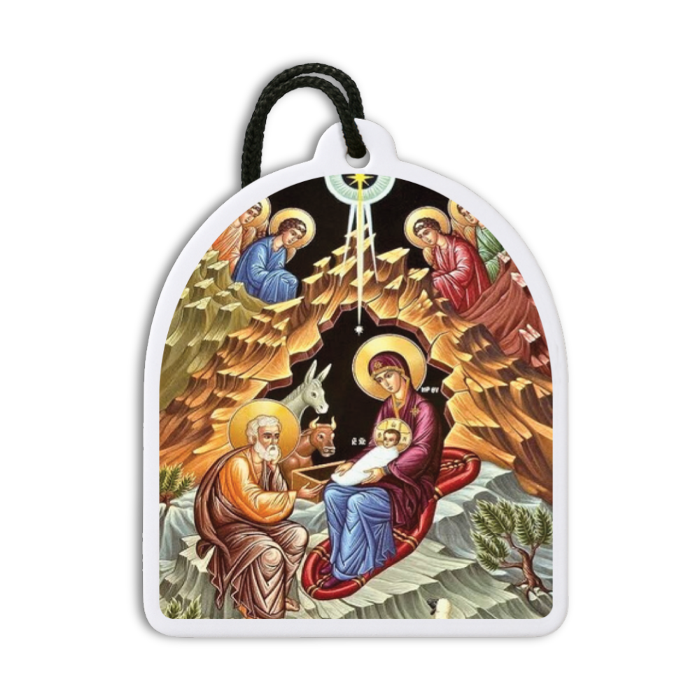 Nativity Icon – Honey Peach