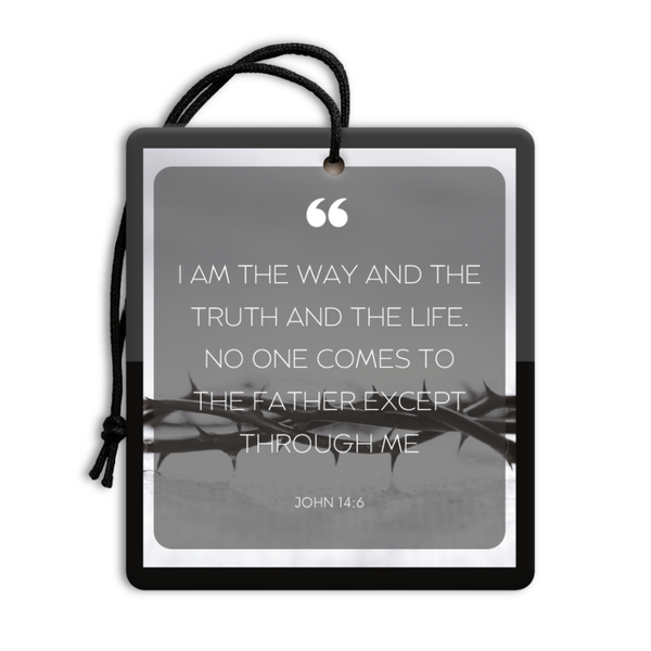 Scripture verse car air fresheners