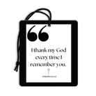 Philippians 1:3 – Vanilla
